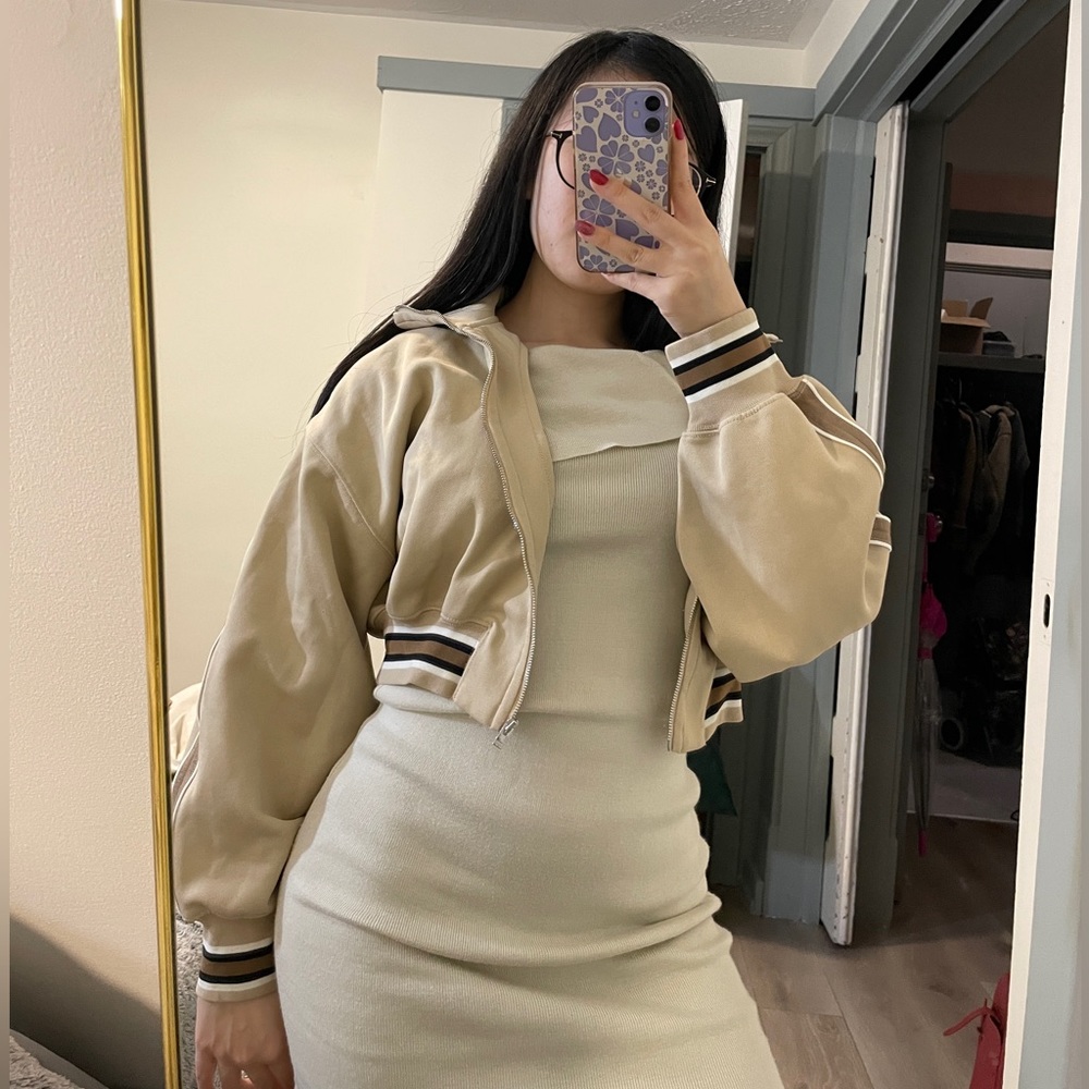 Babaton ‘rocket’ cropped jacket